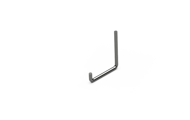 Draht gebogen